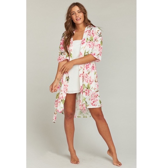 Show Me Your MuMu Other - Show Me Your MuMu Brie Robe: Garden of Blooms